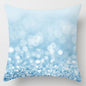 Modern Simple Blue Geometric Pillow Cover Home Sofa Decorative Blue Sea Texture Cotton Linen Cushion Home Decorative Pillow Case 45x45cm
