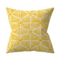 New Yellow Cushion Cases Modern Fashion Abstract Art Decorative Modern Pillow Covers Beautiful Pattern Square Pillow Case Sofa Car Couch Decorative Cover For Pillows 45x45CM