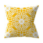 New Yellow Cushion Cases Modern Fashion Abstract Art Decorative Modern Pillow Covers Beautiful Pattern Square Pillow Case Sofa Car Couch Decorative Cover For Pillows 45x45CM