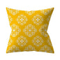 New Yellow Cushion Cases Modern Fashion Abstract Art Decorative Modern Pillow Covers Beautiful Pattern Square Pillow Case Sofa Car Couch Decorative Cover For Pillows 45x45CM