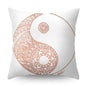 Nordic Style Pillow Covers Plant Letter Flower Geometric Sofa Cushion cover Headrest Pink Party Decorations Gift For Kids Geometric Decorative Throw Pillow Covers Square Cotton Cushion Covers Outdoor Sofa Home Pillow Covers