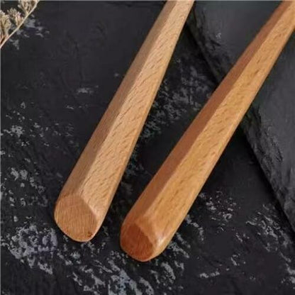 Chen Mi 20 Pc Wooden Spoon Fork Set Japanese Style Reusable Cutlery