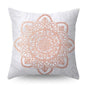 Nordic Style Pillow Covers Plant Letter Flower Geometric Sofa Cushion cover Headrest Pink Party Decorations Gift For Kids Geometric Decorative Throw Pillow Covers Square Cotton Cushion Covers Outdoor Sofa Home Pillow Covers