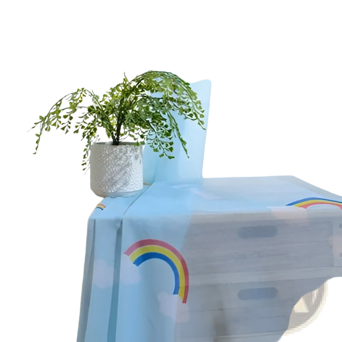 Rainbow Blackout and Sheer Curtains for Kids Room