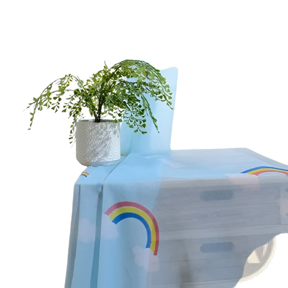 Rainbow Blackout and Sheer Curtains for Kids Room