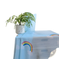 Rainbow Blackout and Sheer Curtains for Kids Room
