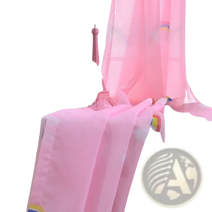 Rainbow Blackout and Sheer Curtains for Kids Room