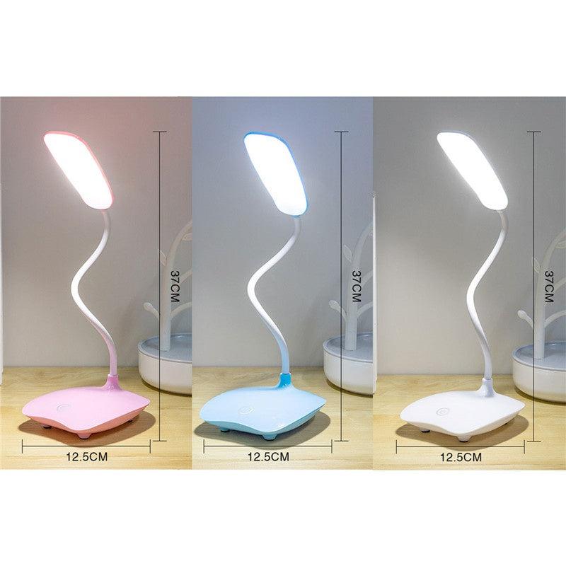 Rechargeable Table Lamp Desk Light Study Room Lamp, Modern Table Lamp, Flexible for Students To Read, Study Room Table Lamp Decorative Table Lamp Cute Study Lamps for Bedroom Décor