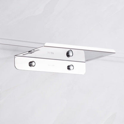 Stainless Steel Toilet Paper Holder Bathroom Wall Mount WC Paper Phone Holder Shelf Towel Roll shelf Accessories Toilet Paper Holder With Phone Shelf Aluminum Bathroom Accessories Tissue Roll Dispenser Storage Rack, Wall Mounted Modern Paper Towel Adapter