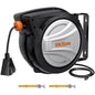 Tacklife Retractable Extension Cord, 65FT+4.5 Extension Cord Reel