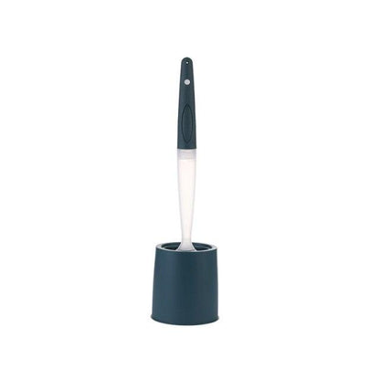 Toilet Brush with Toilet Cleaner Dispenser Easily Clean Dead Corner Bathroom Cleaning Accessories Toilet Brush With Holder Set Toilet Bowl Cleaner Brush With Soap Dispense