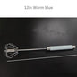 Unique Design Semi-automatic Egg Beater 304 Stainless Steel Egg Whisk Manual Hand Mixer Self Turning Egg Stirrer Kitchen Accessories Egg Tools