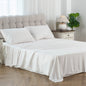 Kasentex Lightweight Sheet Set Full/Queen/King - Breathable Deep Pocket Bed Sheets with Pillowcases