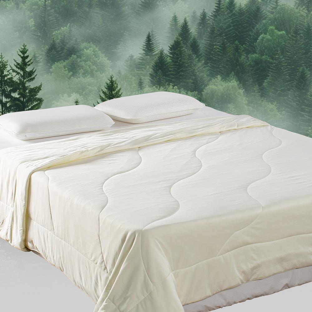 Kasentex Cooling Breathable Blanket Twin/Queen/King - Silky Soft Lightweight Comforter for Hot Sleepers