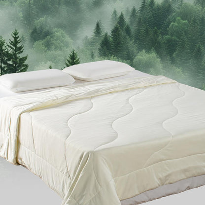 Kasentex Cooling Breathable Blanket Twin/Queen/King - Silky Soft Lightweight Comforter for Hot Sleepers