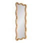 Rahfy Rattan Rectangle Scallop Mirror